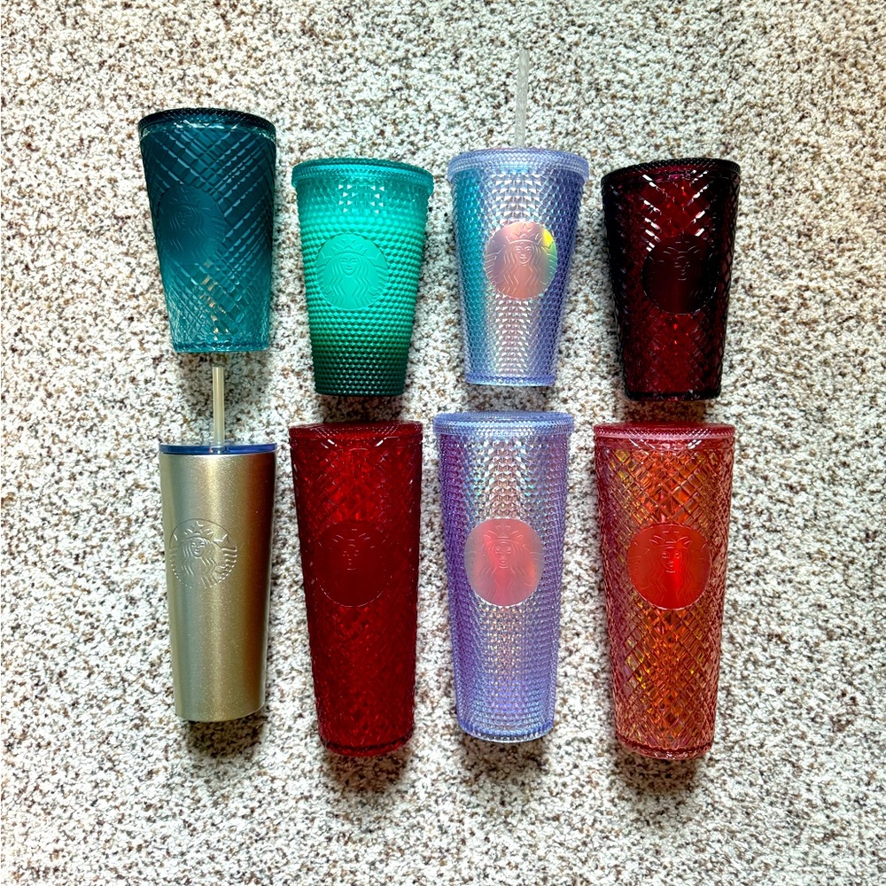 Lot of Starbucks Tumblers